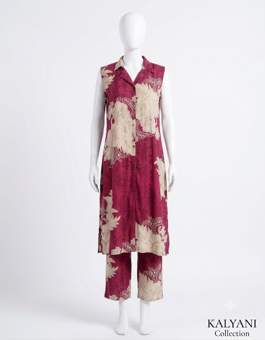 The Maroon Floral Edition